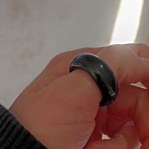 Black Onyx Men's Ring 9.5